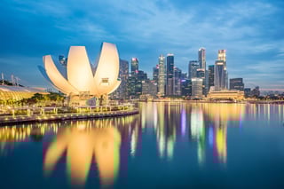 Singapore city skyline Singapore city skyline