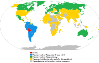 Bolivia Visa Policy Bolivia Visa Policy