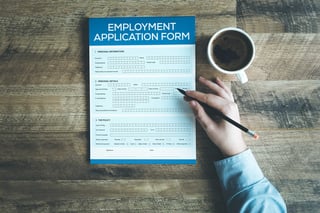 employment application form concept employment application form concept