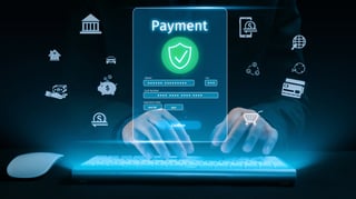 online payment transaction showcasing secure online payment transaction showcasing secure