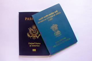 View of Overseas Citizen of India card issued to non-resident Indians View of Overseas Citizen of India card issued to non-resident Indians