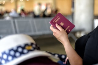 Passport Control At The Airport Passport Control At The Airport