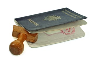 Passport And Ink Pad Passport And Ink Pad