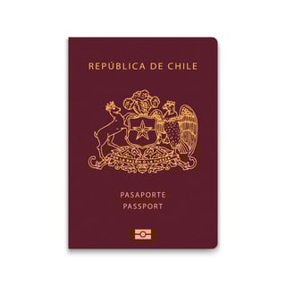 Passport Of Chile Vector Illustration