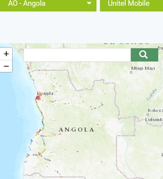 Network-Coverage-For-Unitel-Angola Network-Coverage-For-Unitel-Angola