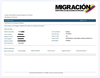 Sample Check Mig Confirmation Form Sample Check Mig Confirmation Form