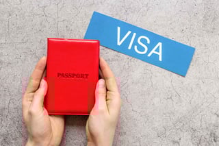 Passport And Visa For Traveling Approved Visa For Vacation