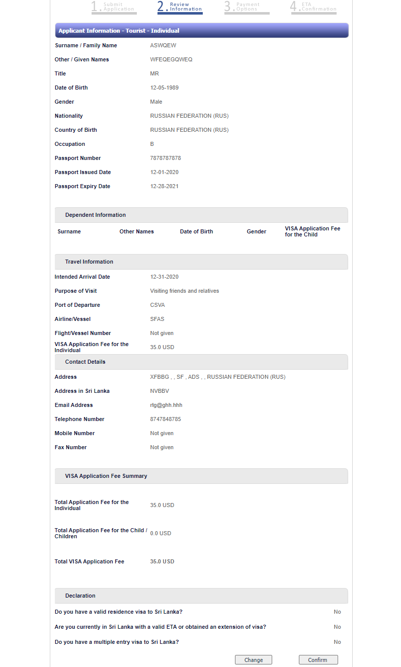 Review Information
