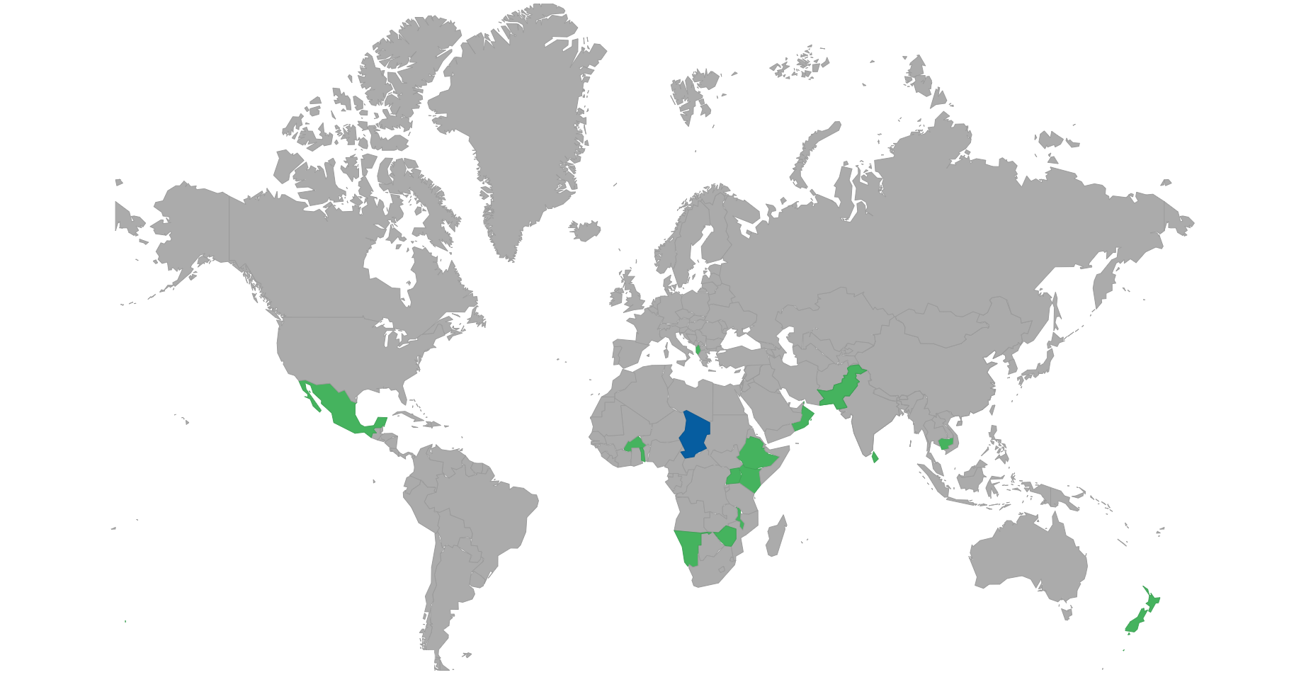 Countries can visit with e-visa or eTA