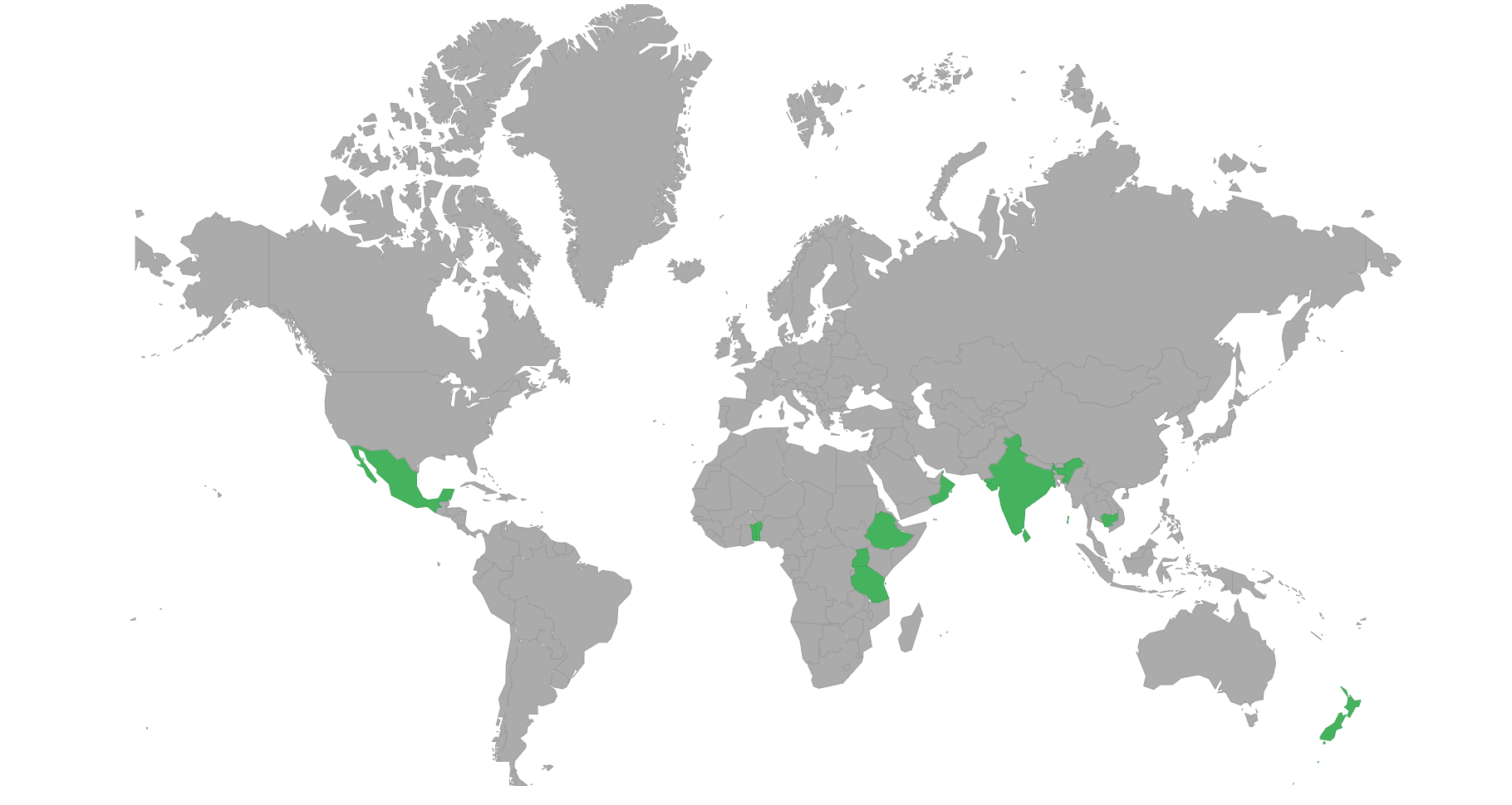 Countries can visit with e-visa or eTA