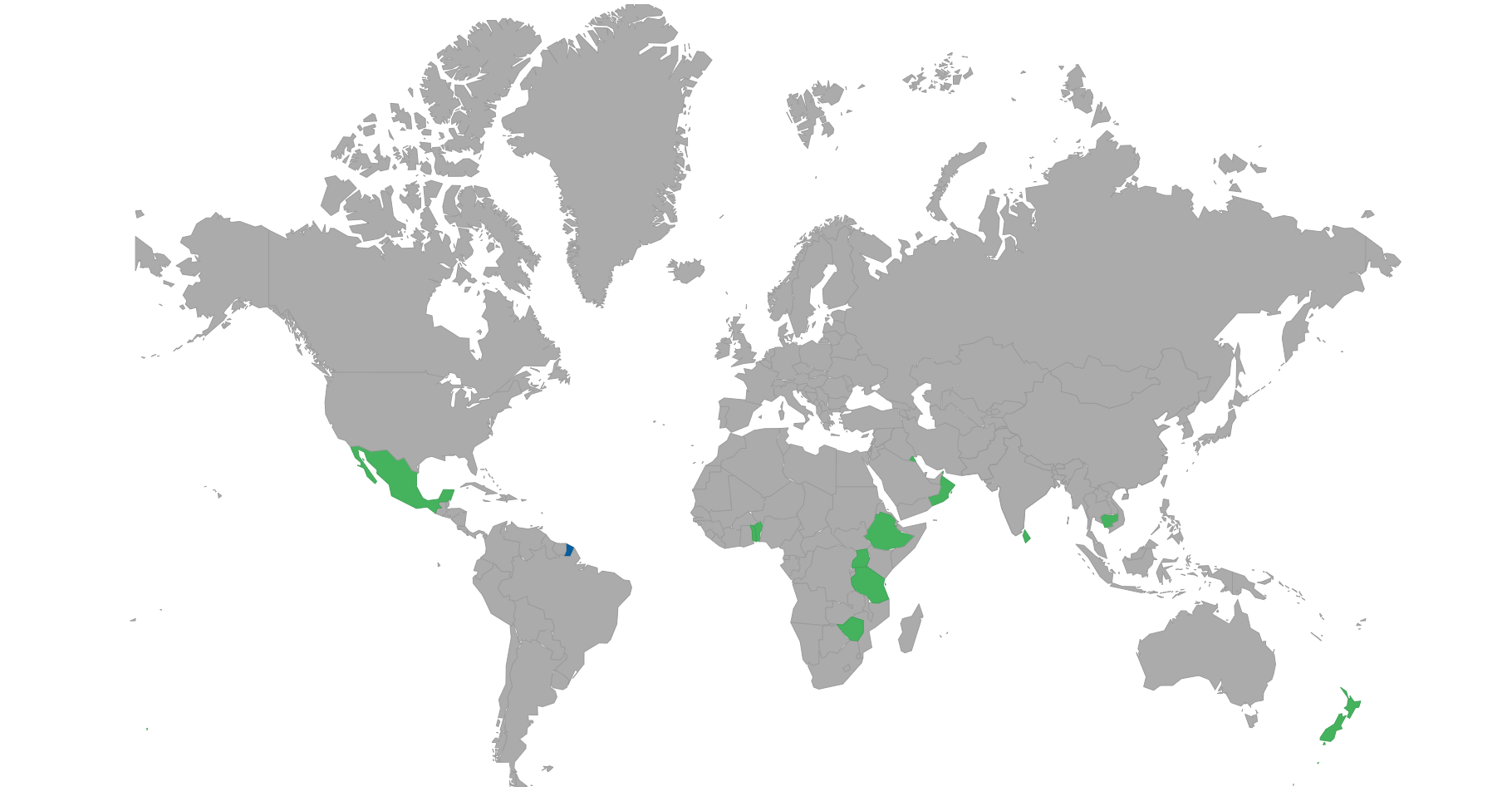 Countries can visit with e-visa or eTA