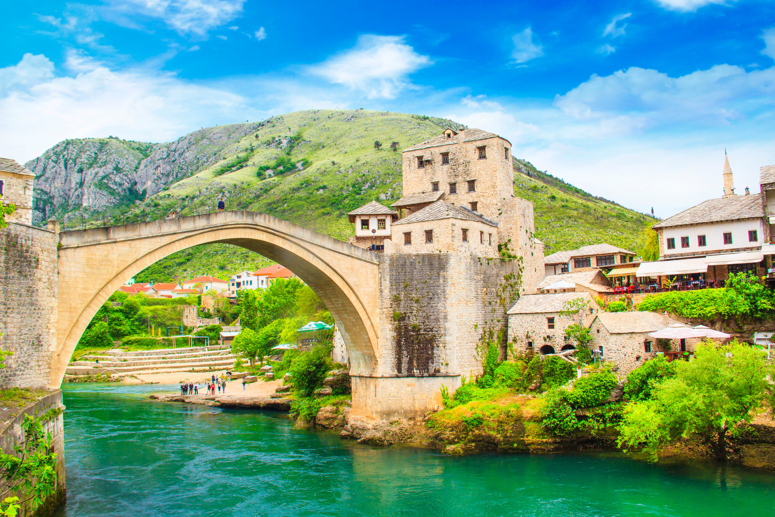 Individuals on brief layovers in Albania